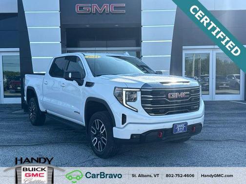Summit White 2024 GMC Sierra 1500 AT4
