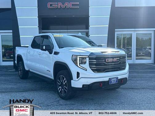 Summit White 2024 GMC Sierra 1500 AT4