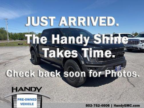 Agate Black Metallic 2023 Ford F-150 Raptor