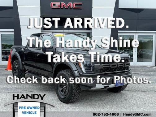 Agate Black Metallic 2023 Ford F-150 Raptor