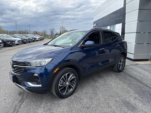 Sapphire Metallic 2023 Buick Encore GX Select