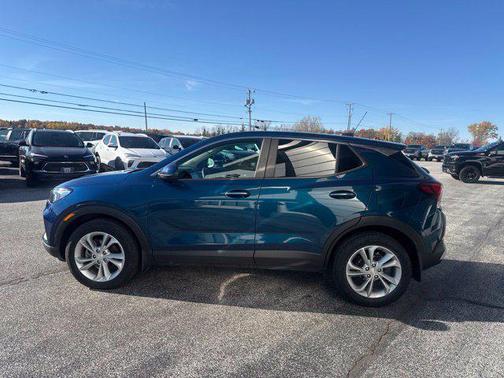 Deep Azure Metallic 2021 Buick Encore GX Preferred