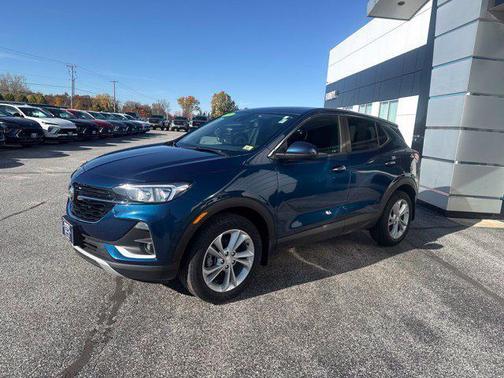 Deep Azure Metallic 2021 Buick Encore GX Preferred