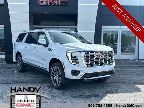 Glacier White Tricoat 2026 GMC Yukon XL Denali