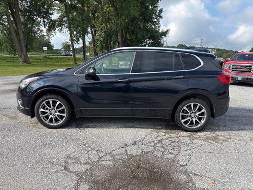 Dark Moon Blue Metallic 2020 Buick Envision AWD Essence