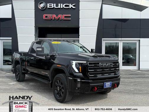 Onyx Black 2024 GMC Sierra 2500 AT4