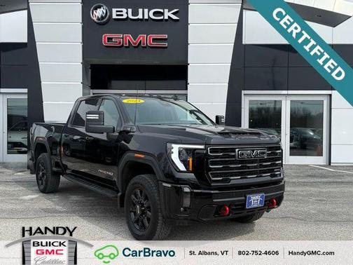 Onyx Black 2024 GMC Sierra 2500 AT4