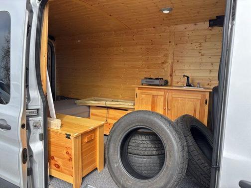 Ingot Silver 2021 Ford Transit-250 Base