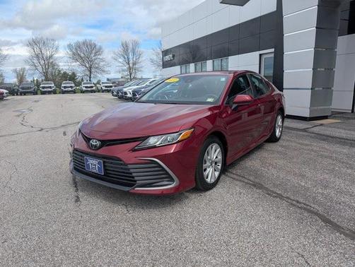 Ruby Flare Pearl 2021 Toyota Camry LE