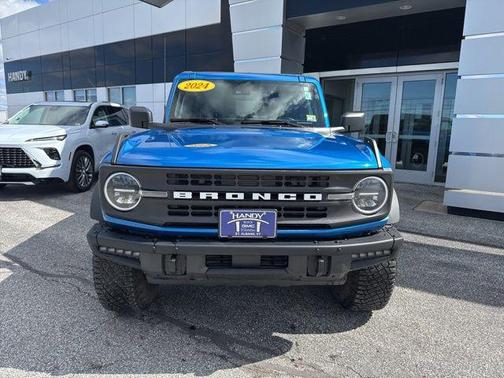 Velocity Blue Metallic 2024 Ford Bronco Black Diamond