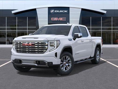 Glacier White Tricoat 2026 GMC Sierra 1500 Denali