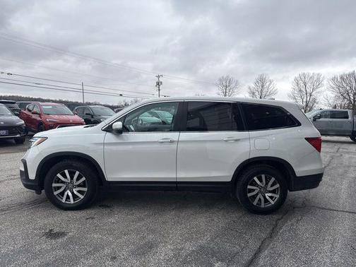 Platinum White Pearl 2022 Honda Pilot AWD EX-L