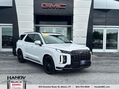 Hyper White 2025 Hyundai PALISADE Calligraphy Night Edition