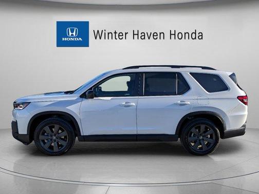 Platinum White Pearl 2026 Honda Pilot Sport