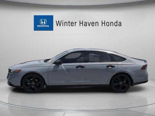 Urban Gray Pearl 2024 Honda Accord Hybrid Sport-L