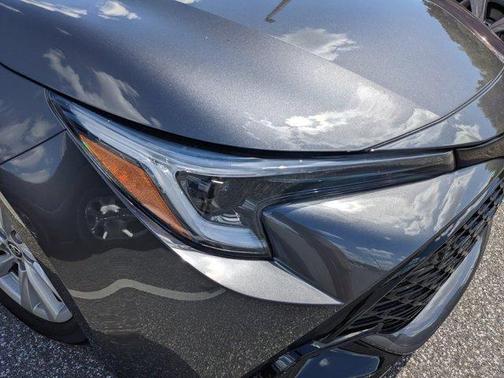 Midnight Black Metallic 2025 Toyota Corolla Hatchback SE