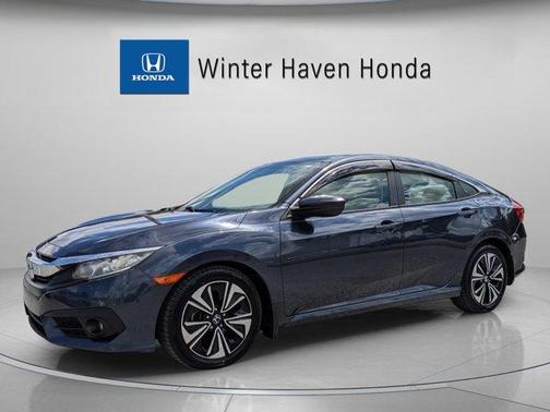 Modern Steel Metallic 2016 Honda Civic EX-L