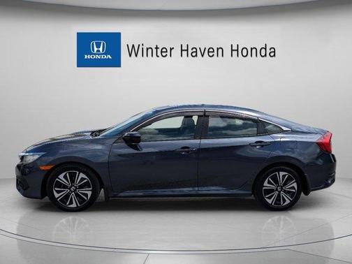 Modern Steel Metallic 2016 Honda Civic EX-L