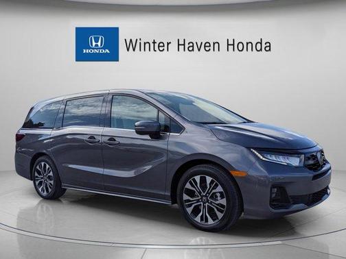 Modern Steel Metallic 2026 Honda Odyssey Elite
