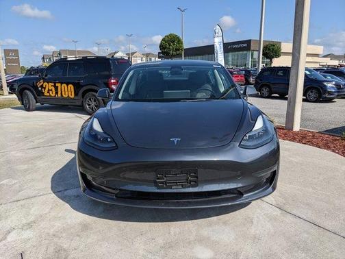 Gray 2022 Tesla Model 3 Base