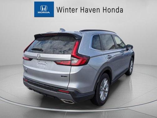 Silver Metallic 2024 Honda CR-V Hybrid Sport-L
