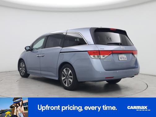 Blue 2014 Honda Odyssey Touring