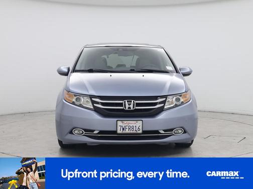 Blue 2014 Honda Odyssey Touring
