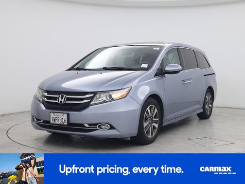 Blue 2014 Honda Odyssey Touring