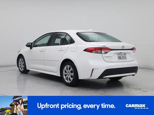 White 2021 Toyota Corolla LE