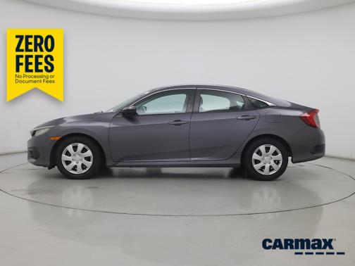 Gray 2018 Honda Civic LX