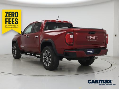 Red 2023 GMC Canyon Denali