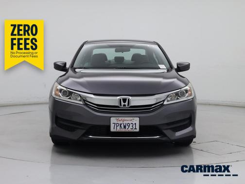 Gray 2016 Honda Accord LX