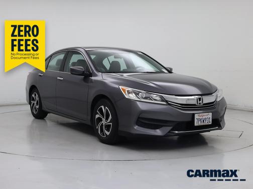 Gray 2016 Honda Accord LX