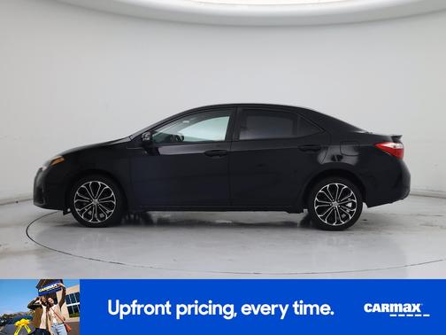 Black 2014 Toyota Corolla S