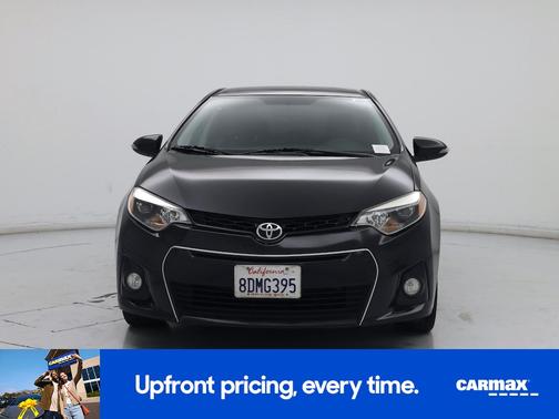 Black 2014 Toyota Corolla S