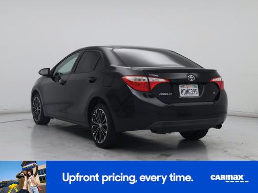 Black 2014 Toyota Corolla S