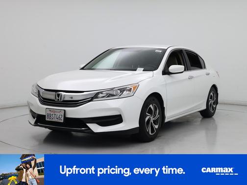 White 2017 Honda Accord LX