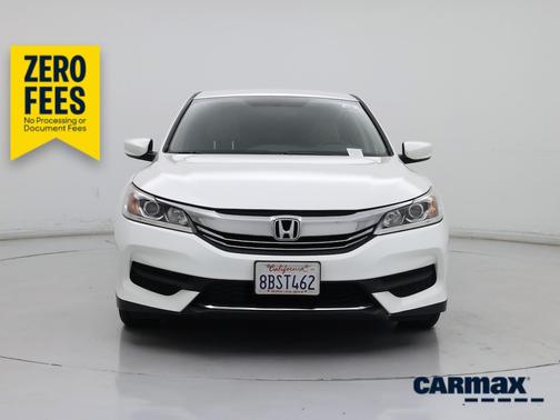 White 2017 Honda Accord LX