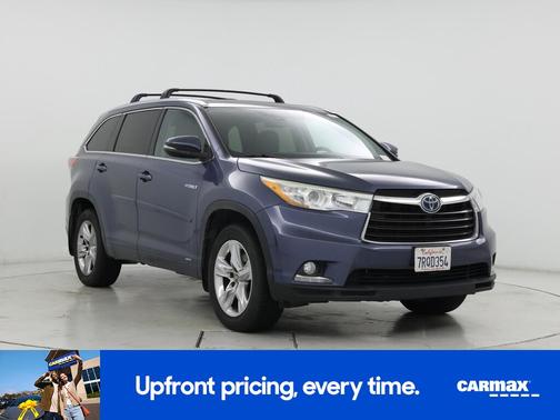 2016 Toyota Highlander Hybrid Limited Platinum