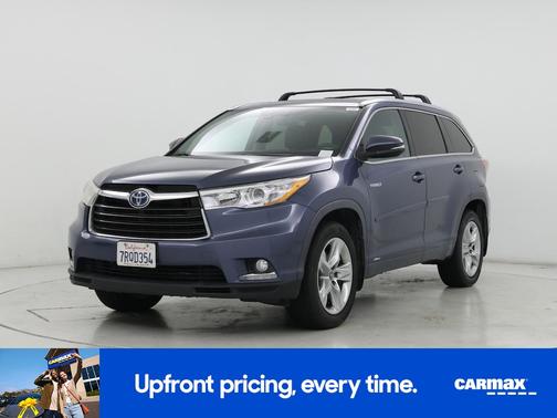2016 Toyota Highlander Hybrid Limited Platinum