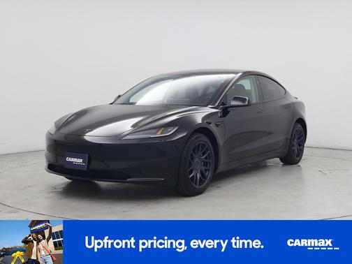 Black 2025 Tesla Model 3 Long Range