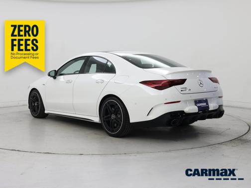 White 2025 Mercedes-Benz AMG CLA 35