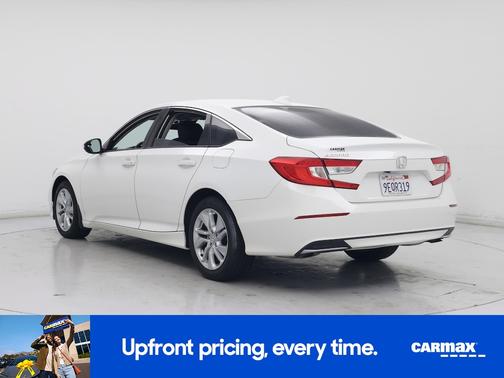 White 2018 Honda Accord LX