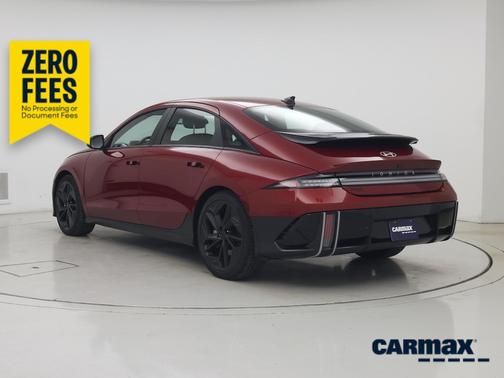 Red 2023 Hyundai IONIQ 6 SEL