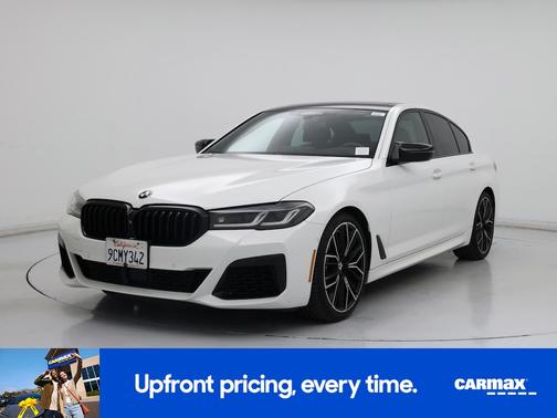 White 2021 BMW M550 I xDrive