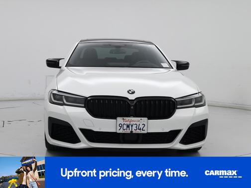 White 2021 BMW M550 I xDrive