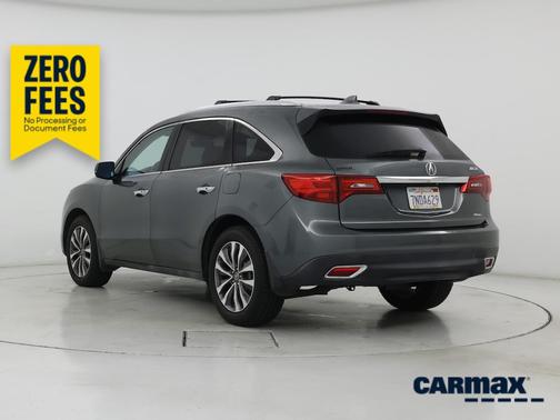 Green 2016 Acura MDX Advance