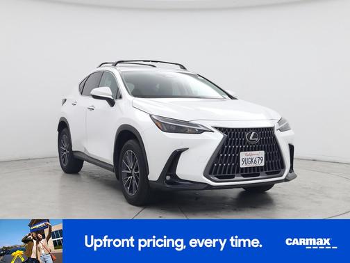 White 2025 Lexus NX 250
