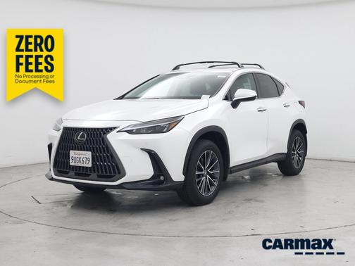 White 2025 Lexus NX 250