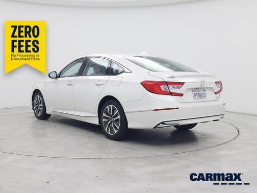 White 2020 Honda Accord Hybrid EX
